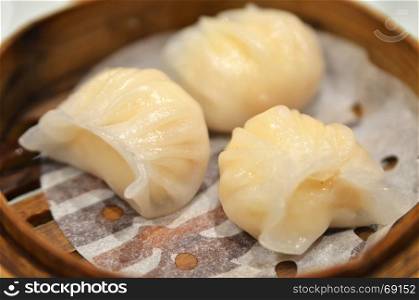 Shrimp dumplings, popular Dim Sum in china