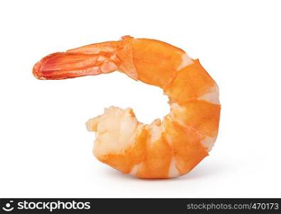 shrimp isolated on a white background. shrimp
