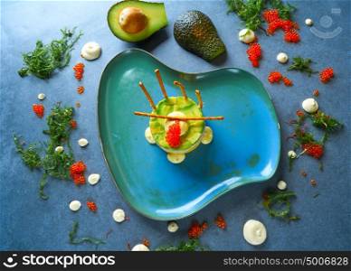 Shrimp Tartare with avocado Peruvian inspiration Tartar recipe