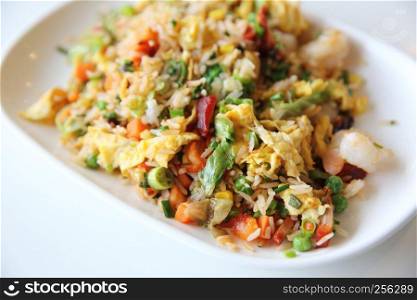 Shrimps fried rice , Chinese food