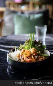Shrimps Pad Thai Thai food noodles