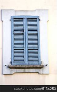 shutter europe italy lombardy in the milano old window closed brick
