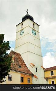 sibiu city romania council Tower landmark architecture