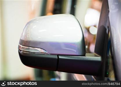 Side car mirror close up, Car Rear View Mirror on a modern car