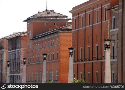 side profile of buildings, Rome