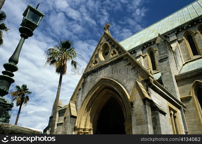 Side view of Anglican Church, Hamilton, Bermuda