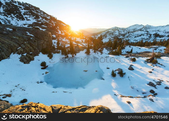 Sierra Nevada mountains