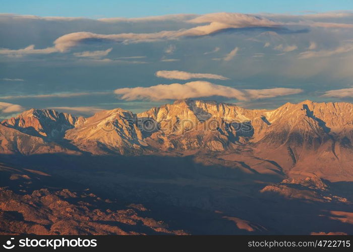 Sierra Nevada mountains