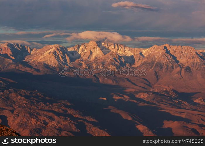 Sierra Nevada mountains