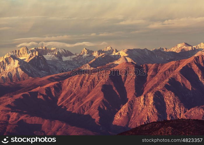 Sierra Nevada mountains