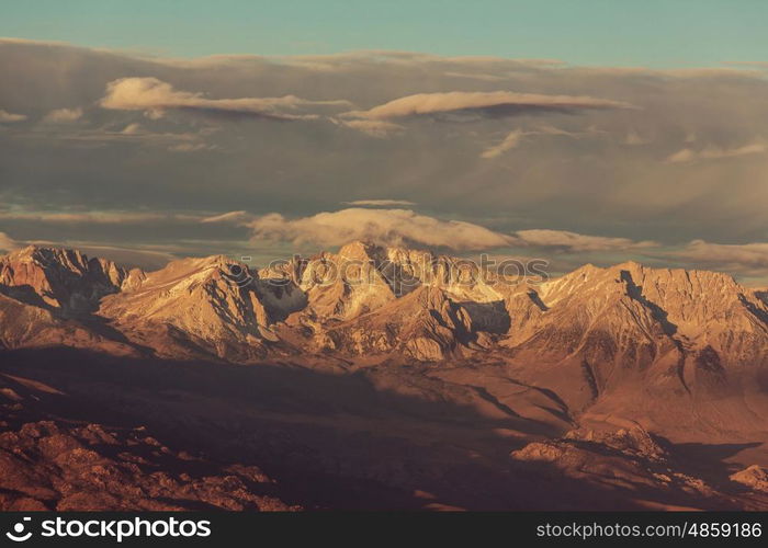 Sierra Nevada mountains