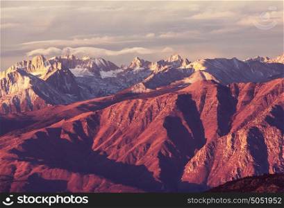 Sierra Nevada mountains