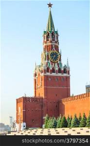 Sights of Moscow Kremlin&rsquo;s Spassky Tower