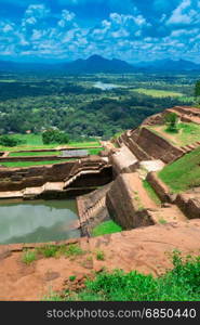 Sigiriya Lion Rock Fortress in Sri Lanka