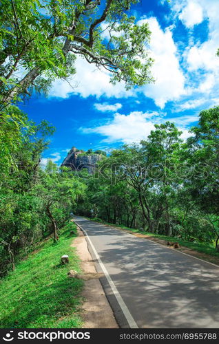 Sigiriya Lion Rock Fortress in Sri Lanka