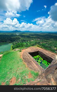 Sigiriya Lion Rock Fortress in Sri Lanka