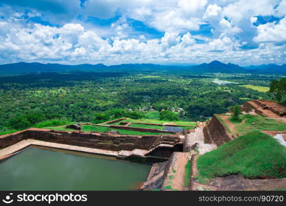 Sigiriya Lion Rock Fortress in Sri Lanka