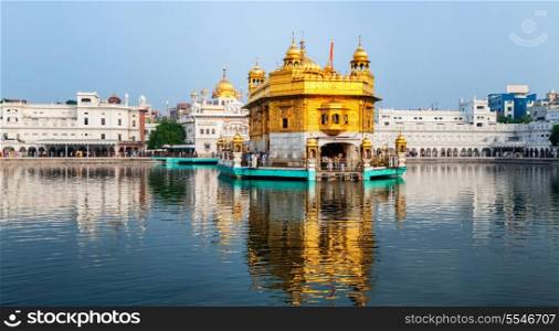 Sikh gurdwara Golden Temple (Harmandir Sahib). Punjab, India