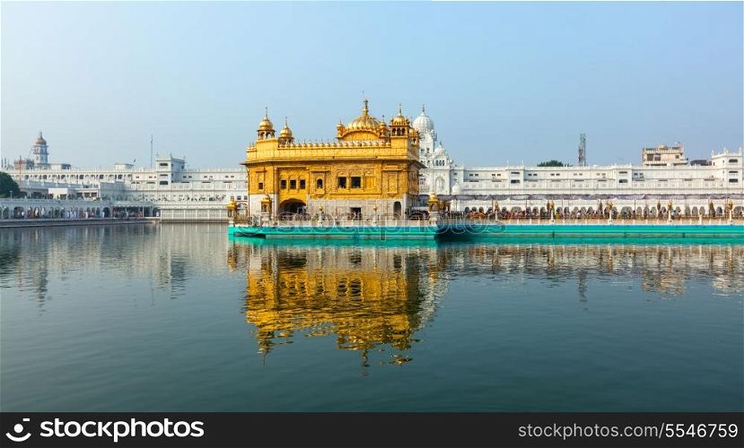 Sikh gurdwara Golden Temple (Harmandir Sahib). Punjab, India