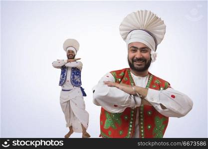 Sikh Men Dancing
