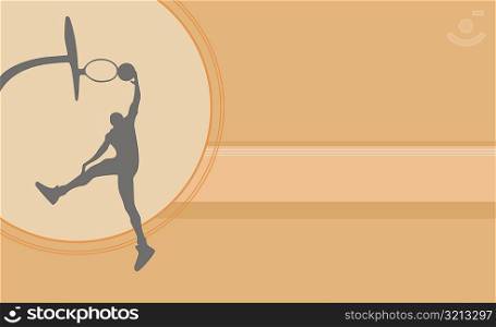 Silhouette of a person jumping and aiming for a hoop