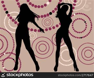 Silhouettes background design