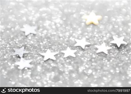 Silver abstract glitter background. Silver abstract glitter background with copy space