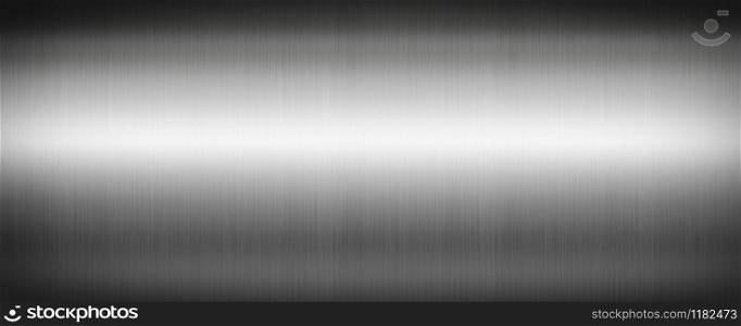 Silver brushed metal. Banner background texture wallpaper. Silver brushed metal. Banner background texture