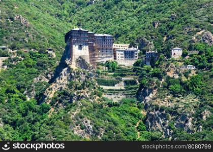 Simonopetra Monastery, Athos Peninsula, Mount Athos, Chalkidiki, Greece