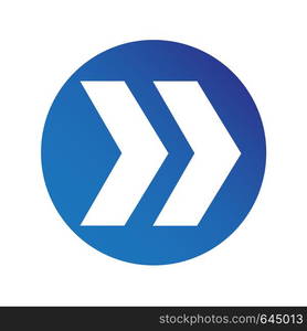 simple arrow sign icon