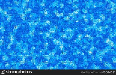 Simple classic background illustration of simulated glass tiles with blurred transpareny effect