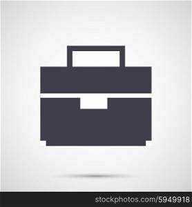 Simple design vector icons suitcase. Simple design vector icons suitcase.