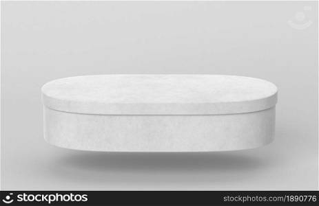 simple oval cardboard box with shadow. Resolution and high quality beautiful photo. simple oval cardboard box with shadow. High quality and resolution beautiful photo concept