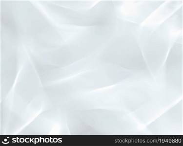 Simple White Background with Smooth Lines in Light Colors
