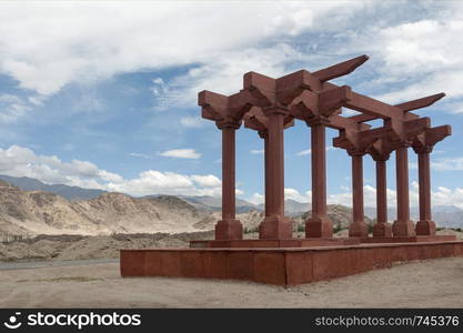 Sindhu Ghat is a river bank near Shey Monastery in Leh, Jammu and Kashmir, India.. Sindhu Ghat is a river bank near Shey Monastery in Leh, Jammu and Kashmir, India