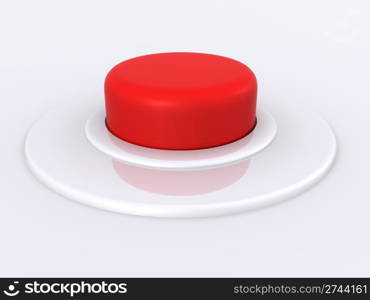 single button. 3d