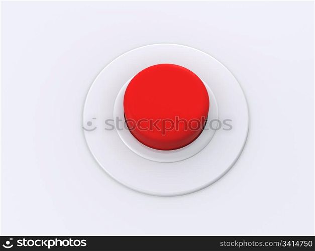 single button. 3d