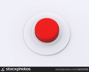 single button. 3d