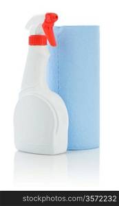 single kitchen cleaner with paper towel