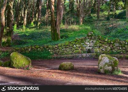 Sintra Portugal. 25 March 2017.The siamese rocks in Sintra mountain on the road for Peninha. Sintra Portugal. Sintra, Portugal. photography by Ricardo Rocha.