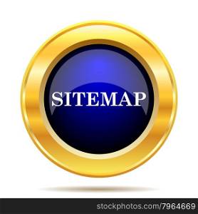 Sitemap icon. Internet button on white background.