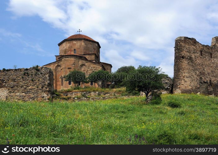 Sixth century Georgian Orthodox monastery near Mtskheta 12 miles north of Tbilisi