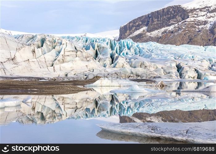 Skaftafell Glacier national park Iceland