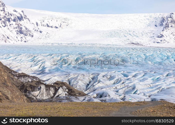 Skaftafell Glacier national park Iceland