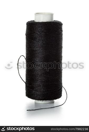 Skein of thread isolated on white