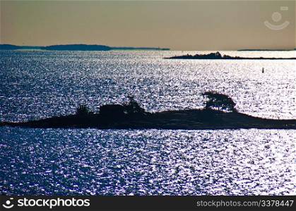 Skerries. part of the skerry archipelago close to Helsinki