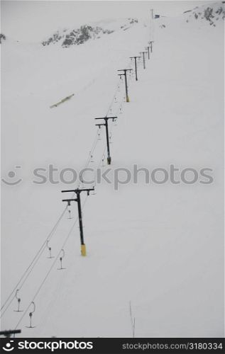Ski lifts at Whistler