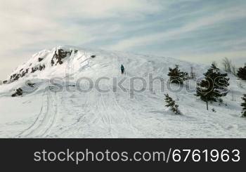 ski mountaineering Ai-Petri, Crimea, Ukraine