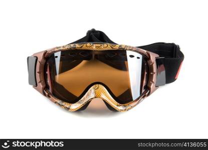 skier mask isolated on a white background