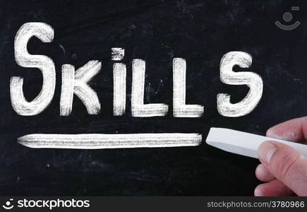 skills concept